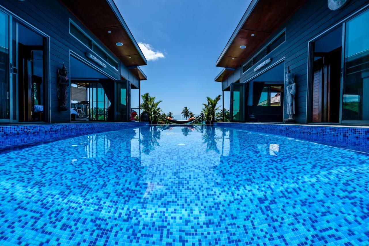 Stunning Villa With Ocean Views And Free Car Lamai Beach  ภายนอก รูปภาพ
