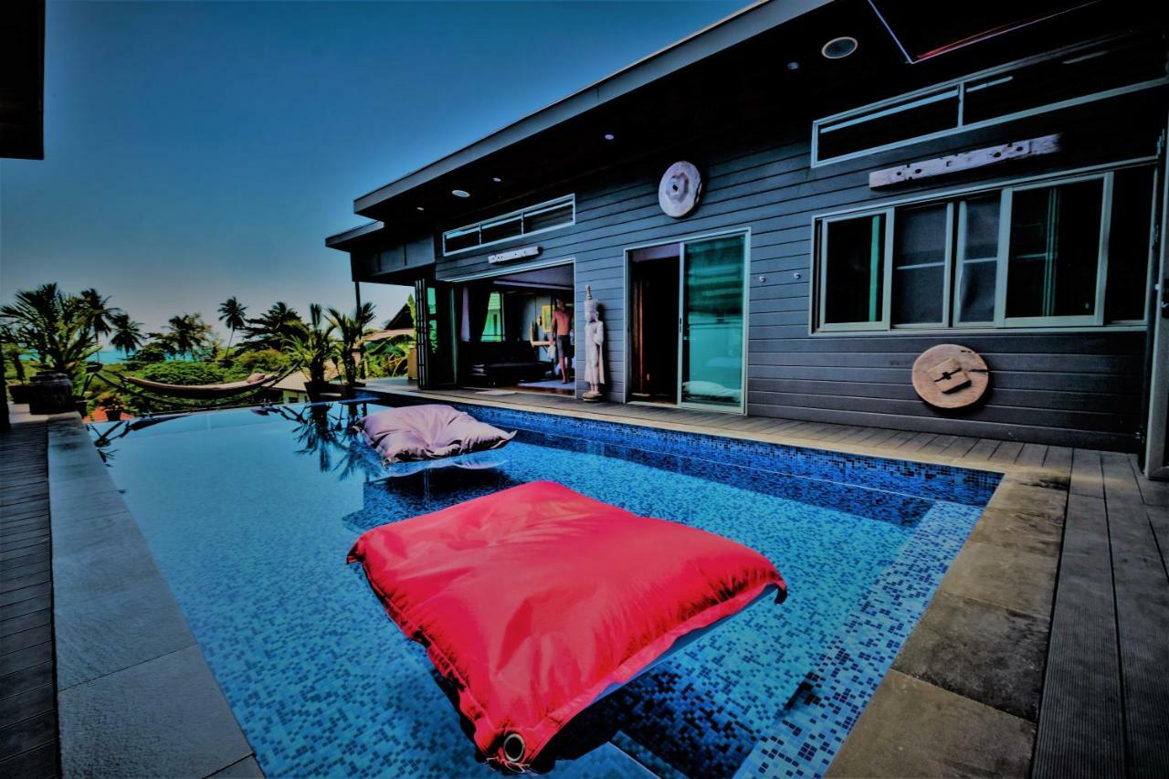 Stunning Villa With Ocean Views And Free Car Lamai Beach  ภายนอก รูปภาพ