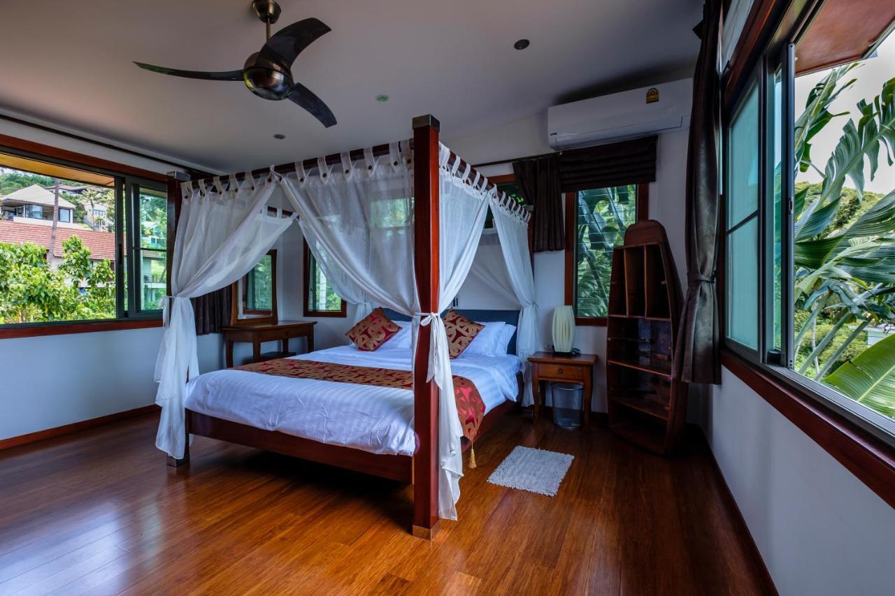 Stunning Villa With Ocean Views And Free Car Lamai Beach  ภายนอก รูปภาพ